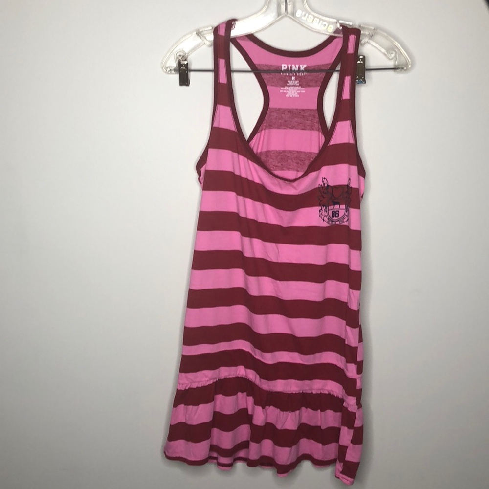 Victoria Secret Pink stripe beach coverup or dress